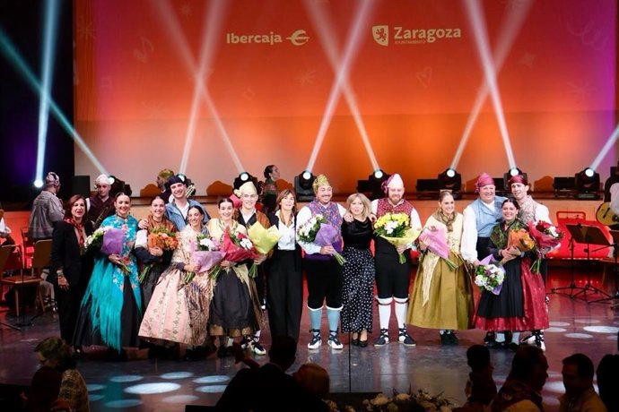 Ganadores del 140 Certamen Oficial de Jota Aragonesa de Zaragoza.