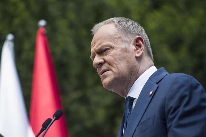 Archivo - El primer ministro polaco, Donald Tusk