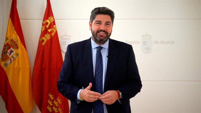 El presidente de la Región de Murcia, Fernando López Miras