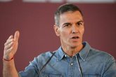 Foto: Sánchez reivindica las "muchas formas" de vivir España: "Este 12 de octubre llevamos nuestros derechos por bandera"