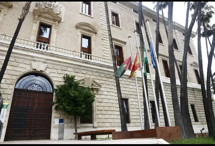 Archivo - Palacio de La Aduana, sede del Museo de Málaga