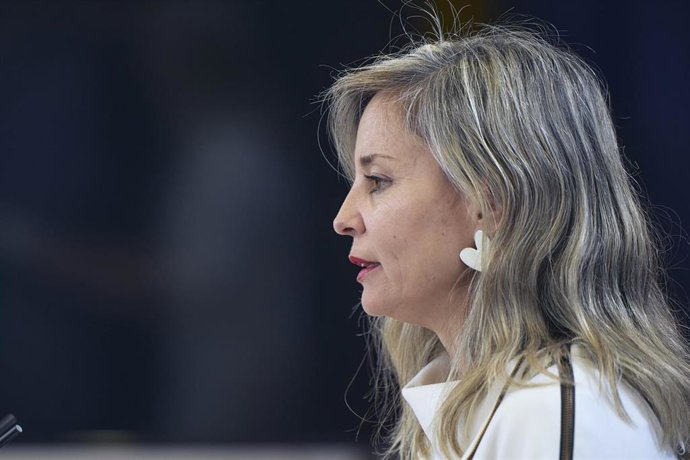 Archivo - La co-coordinadora del Movimiento Sumar, Verónica Martínez Barbero.