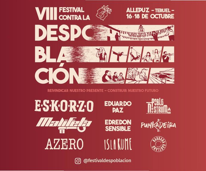 La localidad de Allepuz acogerá el Festival de la Despoblación.