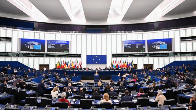 Archivo - Pleno del Parlamento Europeo en Estrasburgo (Francia)
