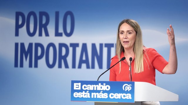 Archivo - La vicesecretaria de Coordinación Sectorial del Partido Popular, Alma Ezcurra, en una imagen de archivo.