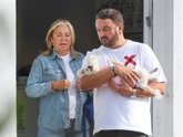 Foto: Belén Esteban y Miguel Marcos, unidos ante la preocupación por su perrita Noah en plena polémica con los Janeiro