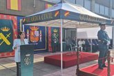 Foto: Lastra agradece el trabajo de la Guardia Civil: "Ha sido un inmenso placer servir a mi país a vuestro lado"