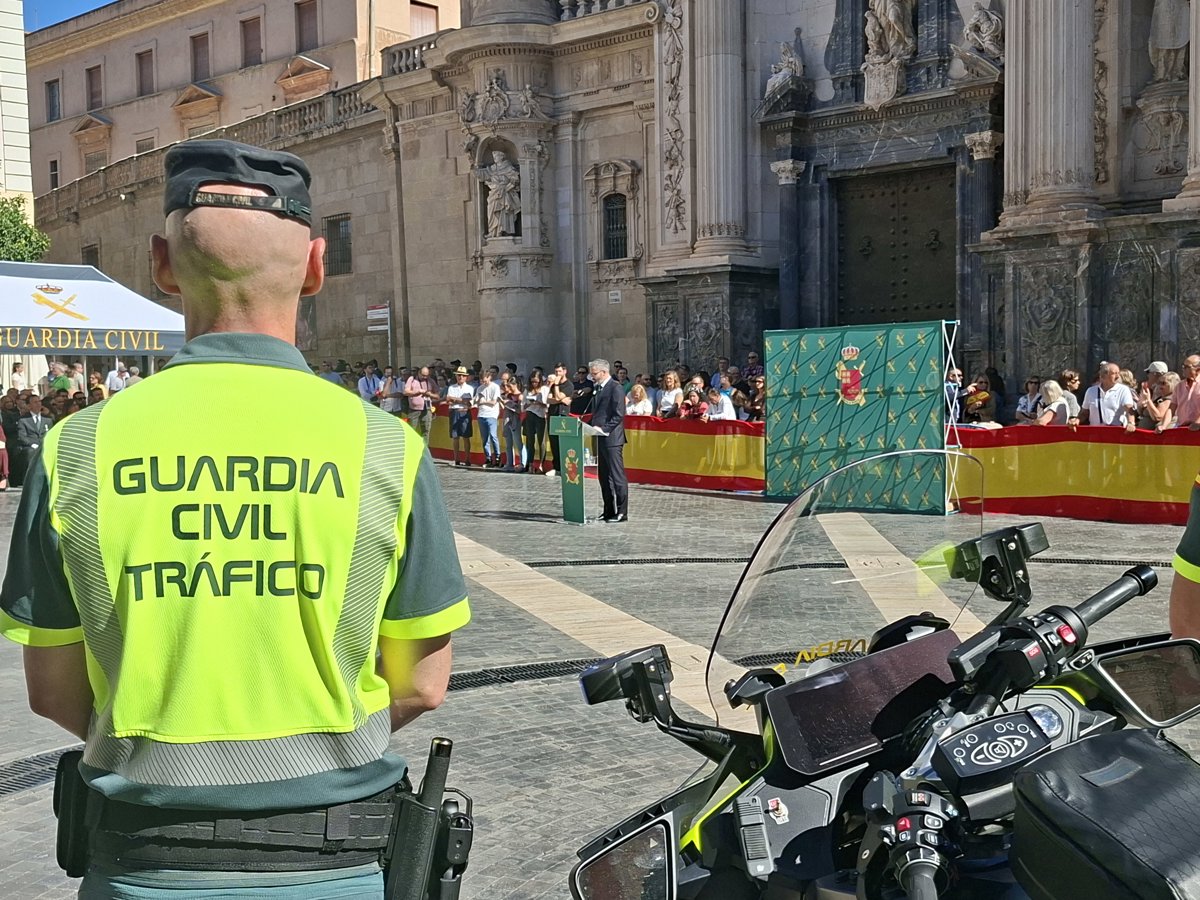 La Guardia Civil de la Región de Murcia celebra la onomástica de la Virgen del Pilar, patrona del Cuerpo