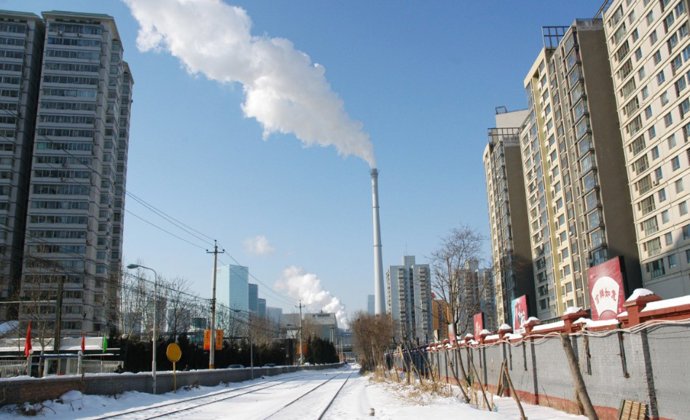 Archivo - Contaminación industrial.