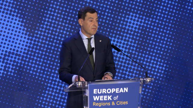 Moreno reivindica el papel de las regiones y una Europa "más presente" en ellas