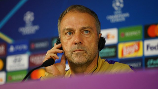El entrenador del FC Barcelona, Hansi Flick