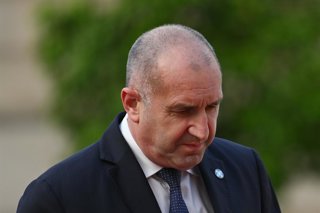Archivo - July 13, 2026, Paris, France: Bulgarian Prime Minister Rumen Radev arrives at the Élysée Palace in Paris for a dinner organised by the Coalition of Volunteers for Ukraine