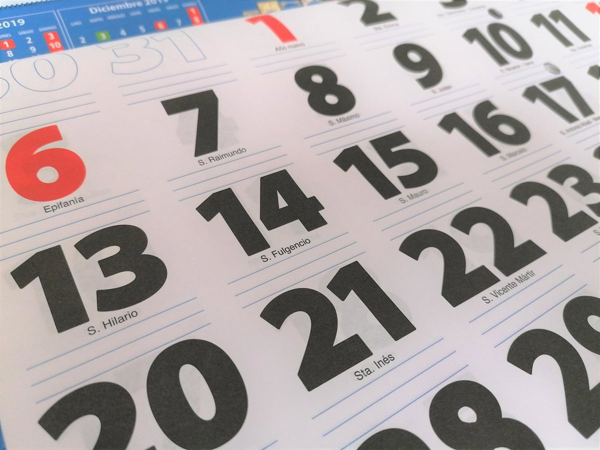 El BOE publica el calendario laboral de 2027, con 9 festivos comunes para toda España