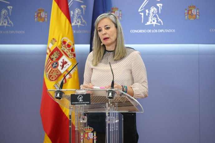 La portavoz de Sumar en el Congreso, Verónica Martínez Barbero