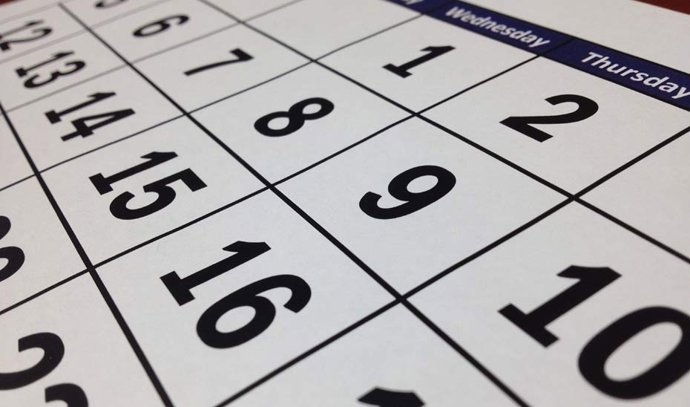 Archivo - Un calendario