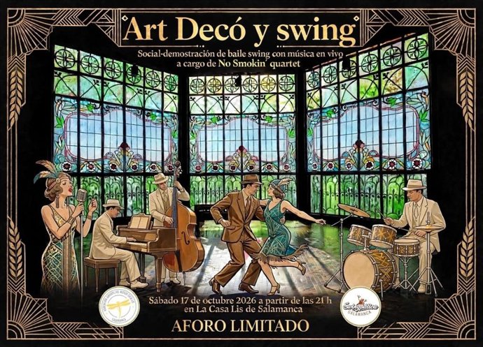 El Museo de la Casa Lis de Salamanca acoge el próximo sábado una velada que conecta la música swing y el Art Decó