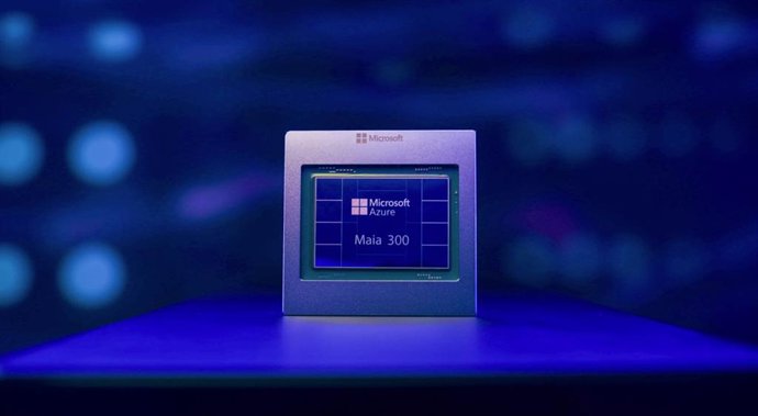 El nuevo chip de IA de Microsoft Azure Maia 300.