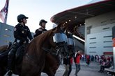 Foto: Unos 1.150 efectivos integrarán el dispositivo de seguridad para el Atleti-Manchester United de este martes