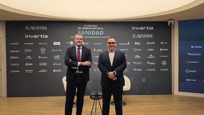 El presidente de Hefame, Enrique Ayuso, en el VII Simposio de El Observatorio de la Sanidad