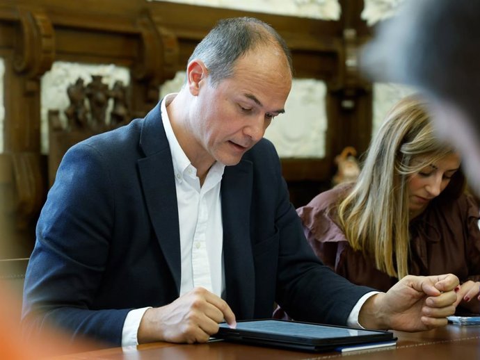 El concejal de Medio Ambiente del Ayuntamiento de Valladolid, Alejandro García Pellitero.