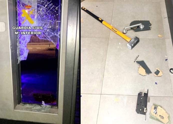 Detenida por robar una caja fuerte con más de 10.000 euros de un comercio de Cartes