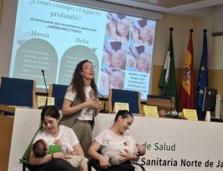 Taller sobr lactancia materna.