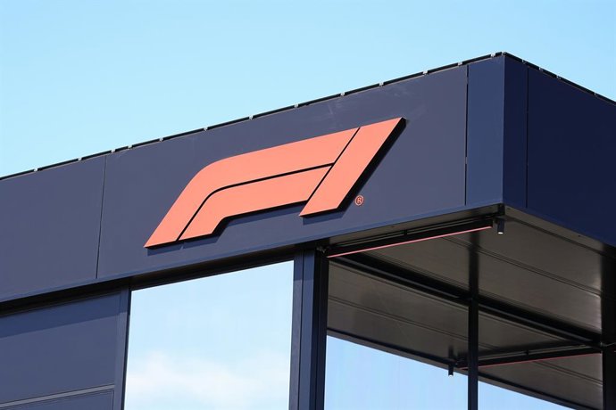 Archivo - F1 logo during previews ahead of the F1 Grand Prix of Spain at Madring on September 10, 2026 in Madrid, Spain.