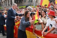 Ceuta se vuelca con los Reyes: "Bienvenidos a vuestra casa, majestades"