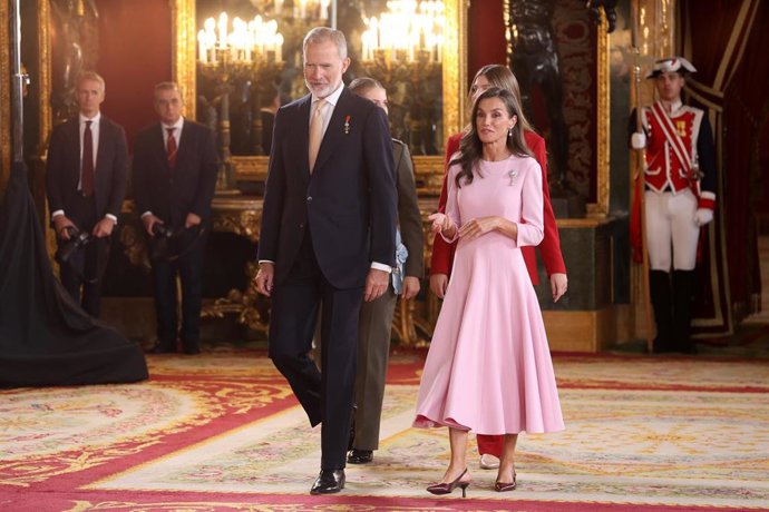 El Rey Felipe VI y la Reina Letizia