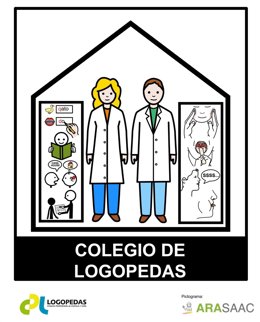 El Colegio de Logopedas de Castilla y León presenta su pictograma adaptado de accesibilidad.