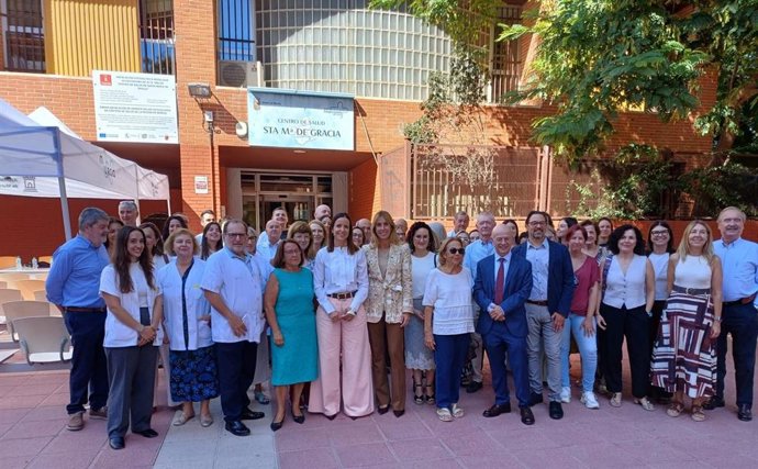 Acto para celebrar el 40 aniversario del centro de salud de Santa María de Gracia
