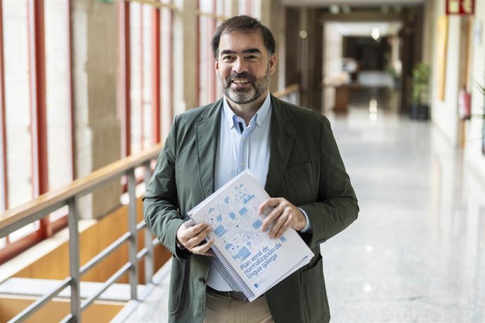 Archivo - El portavoz del Grupo Popular, Alberto Pazos Couñago.