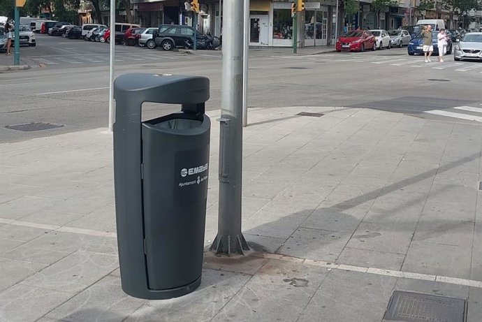 Emaya amplía el número de papeleras de mayor capacidad en ocho puntos de Palma