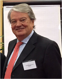 Imagen del presidente de la Comisión de Relaciones Internacionales de CEOMA, José Luis Tejedor.