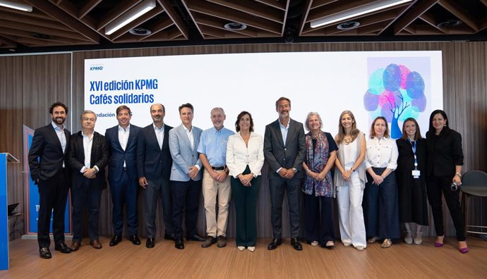 Entrega de premios de XVI edición de Cafés Solidarios de KPMG