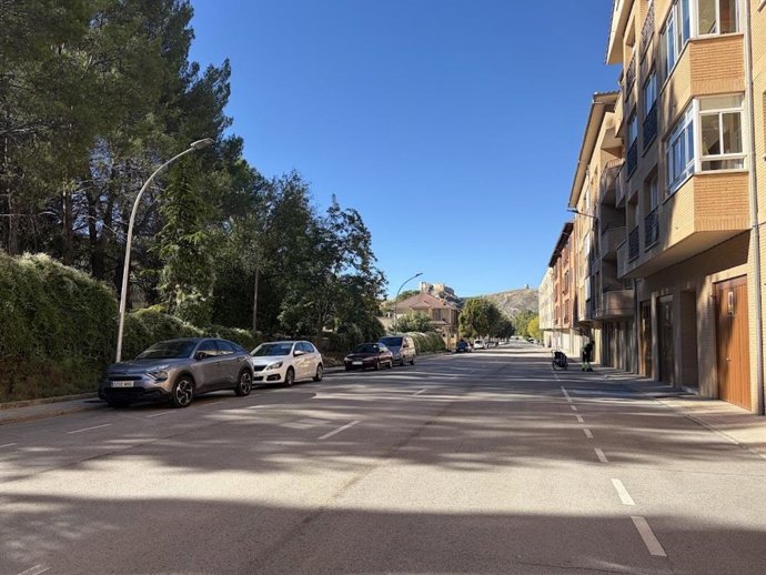 Calle Daniel García Moral en El Burgo de Osma.