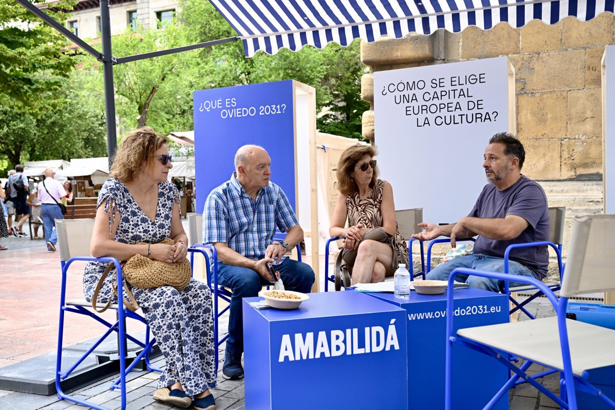 Conversación de Amabilidá sobre Oviedo 2031 y la capitalidad cultural.
