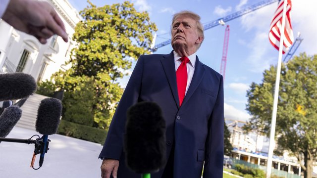 El presidente de Estados Unidos, Donald Trump