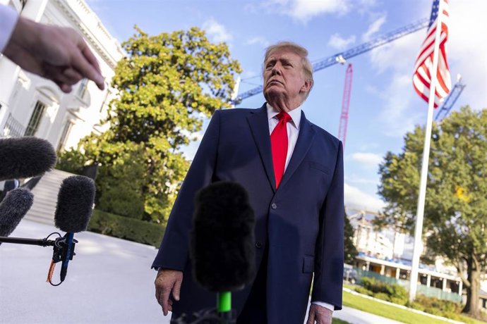 El presidente de Estados Unidos, Donald Trump 