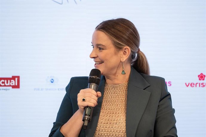 La presidenta de Baleares, Marga Prohens, durante un diálogo en el 'Forbes Económic Summit', a 24 de septiembre de 2026, en Madrid (España). 