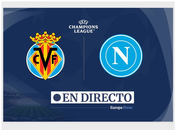 Onces Iniciales probables: Villareal - Napoles: resumen y estadísticas del partido de Fase de Grupos (II) de Champions