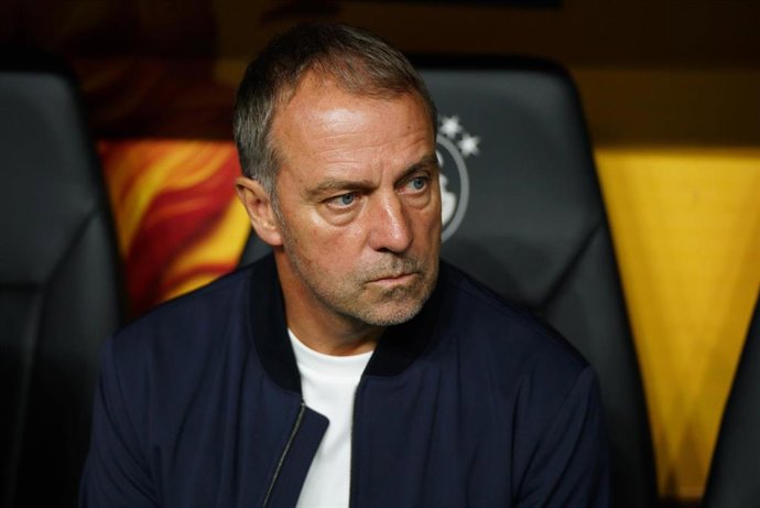 El entrenador del FC Barcelona, Hansi Flick, en el Ali Sami Yen en el Galatasaray-Barça de Champions