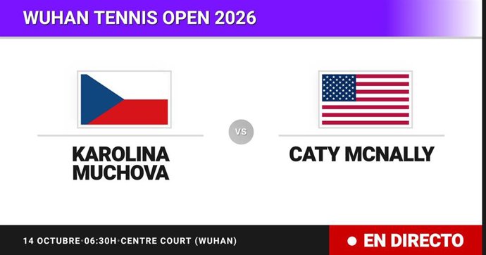 Karolina Muchova - Caty McNally: resumen y estadísticas del partido de Dieciseisavos de final de Wuhan Tennis Open