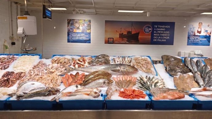 Pescadería de Carrefour
