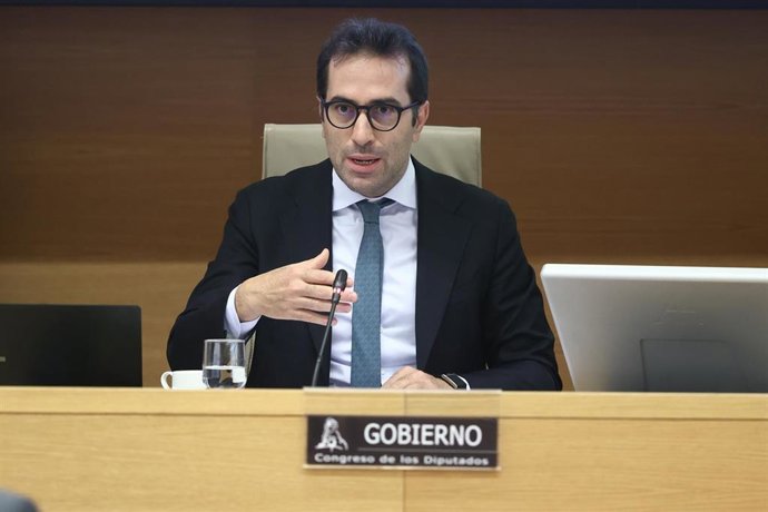 El vicepresidente primero del Gobierno y ministro de Economía, Comercio y Empresa, Carlos Cuerpo