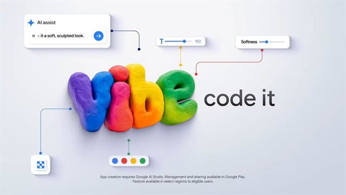 Vibe Coding, um estúdio de IA do Google.
