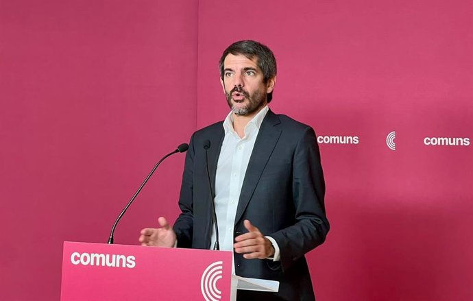 El ministro de Cultura y miembro de la dirección de los Comuns, Ernest Urtasun