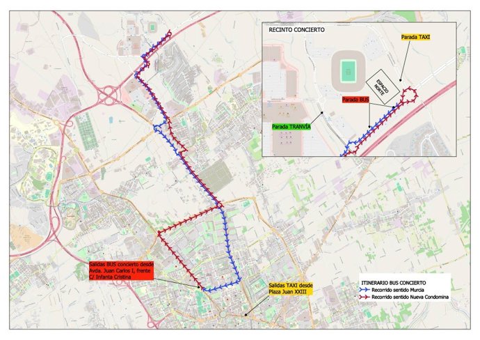 Tranvías cada 10 minutos, autobuses especiales y un dispositivo de tráfico para el concierto de Viva Suecia