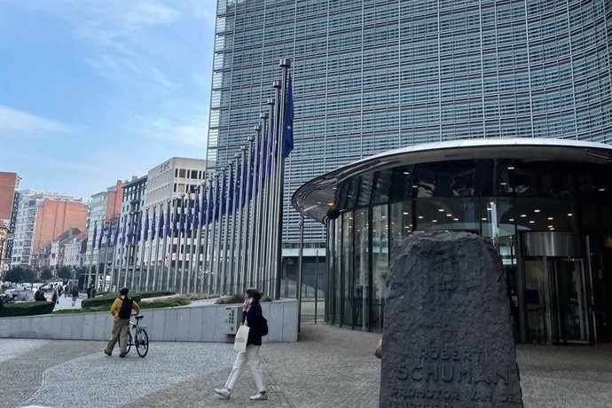 Sede da Comissão Europeia em Bruxelas, edifício Berlaymont.