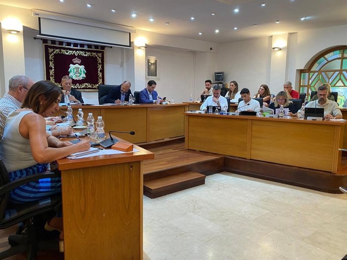 Pleno del Ayuntamiento de Los Barrios.
